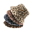 Furry Leopard Bucket Hat - Luipaard Grijs | Polyacryl | 56-58 cm