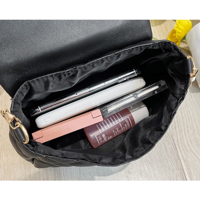 Schoudertas Heart | Bruin | 22 cm x 17 cm |  Fashion Favorite