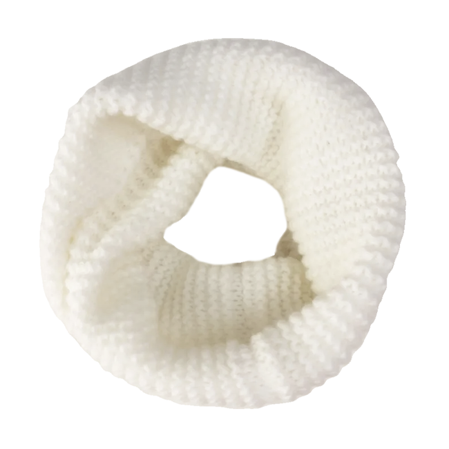 Colsjaal - Crème | Gebreid Kabelpatroon | Acryl / Polyester