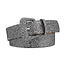 Fashion Favorite Metallic Glitter Riem - Grijs