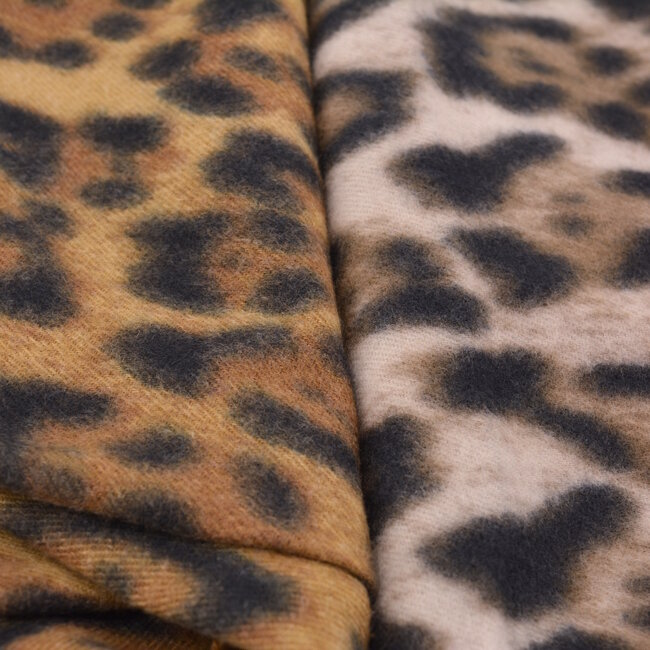 Winter Sjaal - Luipaard Bruin | 180 x 70 cm | Polyester