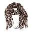 Winter Sjaal - Luipaard Beige | 180 x 70 cm | Polyester