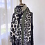 Leopard Sjaal - Groen | 180 x 70 cm | Polyester
