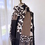 Leopard Sjaal - Bruin | 180 x 70 cm | Polyester