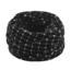 Kinder Colsjaal - Zwart/Wit | Velvet/Polyester
