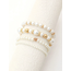 Parel Armbanden - Set 4 stuks | Imitatieparel / Bijoux