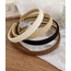 Boho Haarband / Diadeem - Zwart | Gevlochten Touw/Polyester