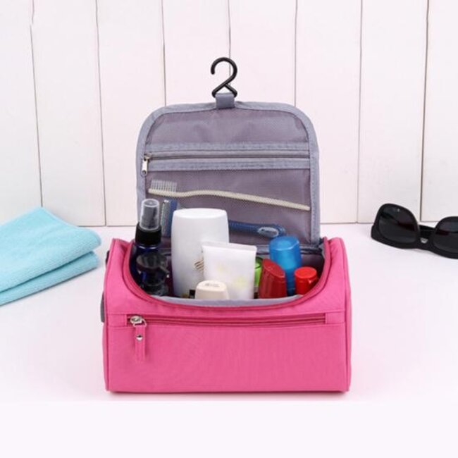 Travel Toilettas - Roze | Organizer/Reistas | 24 x 16 x 13 cm