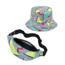 Carnaval Set: Bucket Hat + Heuptas - Confetti | 100% Polyester
