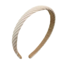 Boho Haarband / Diadeem - Creme | Gevlochten Touw/Polyester