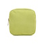 Corduroy Mini Make-up Tas - Groen | 14 x 14 x 5 cm