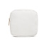 Corduroy Mini Make-up Tas - Wit | 14 x 14 x 5 cm