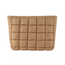 Toilettas Puffer - Bruin | Clutch / Make-Up Tas | 26,5 x 16,5 cm