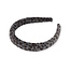 Furry Luipaard Haarband/Diadeem - Grijs | Polyester