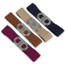 Elastische Riem - Double-D Wijnrood | Polyester / Elastaan