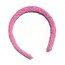 Boucle Haarband - Roze | Teddy / Polyester