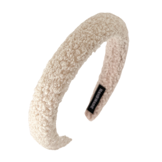 Fashion Favorite Boucle Diadeem / Haarband - Beige