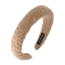 Boucle - Haarband / Diadeem - Camel | Teddy / Polyester
