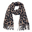 Luipaard Sjaal - Bruin/Zwart | 200 x 70 cm | Polyester