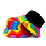 Fluffy Bucket Hat - Regenboog | Polyacryl | 56-58 cm