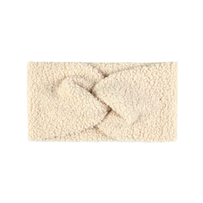 Boucle / Teddy Hoofdband - Creme | One size | Acryl / Polyester