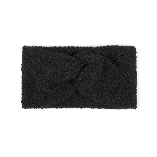 Boucle / Teddy Hoofdband - Zwart | One size | Acryl / Polyester