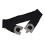Elastische Riem - Double-D Wijnrood | Polyester / Elastaan