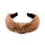 Knoop Diadeem / Haarband - Bruin | Polyester