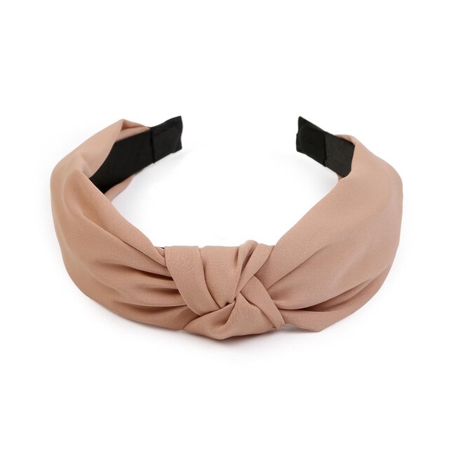 Knoop Diadeem / Haarband - Camel | Polyester