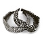 Knoop Haarband - Zwart Luipaard | Polyester