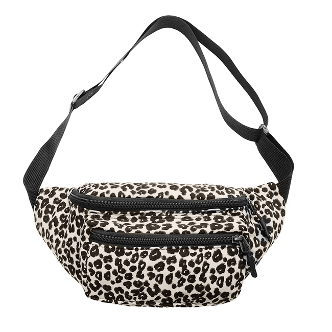 Heuptas - Luipaard Creme | Polyester / Nylon |  30 x 14 x 7 cm