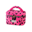 Furry Leopard Toilettas - Roze | Make-Up Tas | 22 x 15 x 15 cm