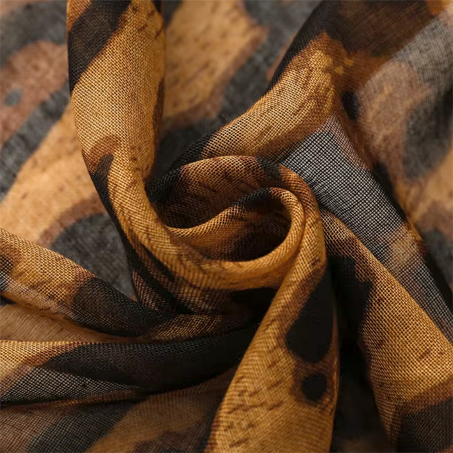 Sjaal - Luipaard Bruin | 180 x 70 cm | Polyester