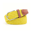 Gevlochten Riem - Geel |  95-105 cm Stretch | Canvas/Polyester | Fashion Favorite