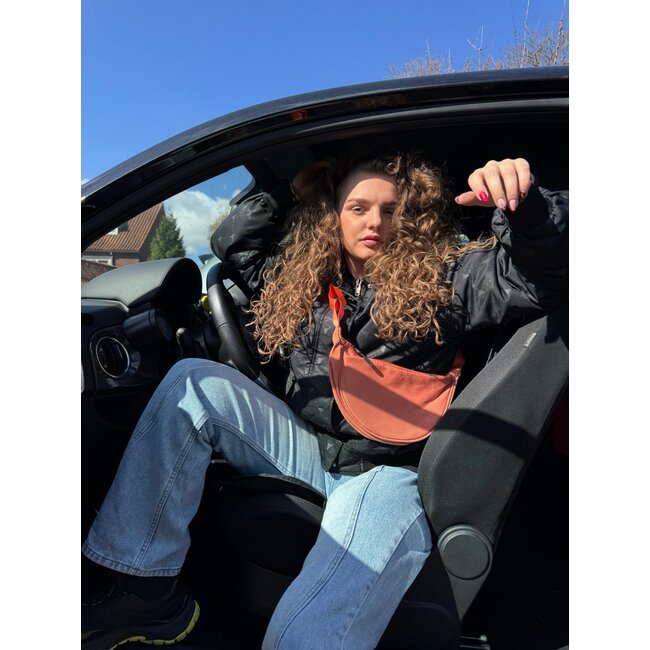 Schoudertas - Oranje | 32 x 17 x 8 cm | Nylon/Polyester