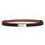 Fashion Favorite Golden Lock Riem - Zwart/Goud