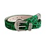 Western Riem - Luipaard Groen | Furry Imitatieleer