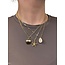 Shell & Star Ketting 3-delige Set - Goudkleurig | 40 + 7 cm