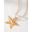 Starfish Set | Ketting + Oorbellen | Goudkleurig