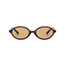 Vintage Oval Zonnebril - Bruin | Fashion Favorite