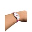 Kinder Horloge | 3D Vlinder Wit | Siliconen