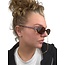 Zonnebril Ketting / Brillenkoord | Bloem | Goudkleurig | Fashion Favorite