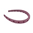 Hartjes Haarband - Roze | Polyester