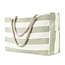 Fashion Favorite Strandtas - Streep Groen
