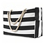 Fashion Favorite Strandtas - Streep Zwart