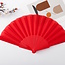 Festival Waaier - Rood | 43 x 23 cm | Fashion Favorite