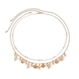 Fashion Favorite Belly Chain - Buikketting Boho Shells