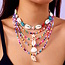 Summer Shell Ketting 5-delige Set - Multicolor