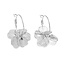 Fashion Favorite Bloem Oorringen - Zilverkleurig