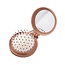 Fashion Favorite Mini Haarborstel / Spiegel - Bruin